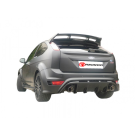 Silencieux arrière groupe N duplex en inox  FORD FOCUS II RS500 2.5 TURBO (257KW) 2010 - 2011
