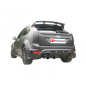 Silencieux arrière Groupe N duplex en inox FORD FOCUS II RS500 2.5 TURBO (257KW) 2010 - 2011