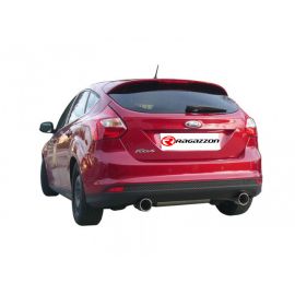 Silencieux arrière Duplex en inox FORD FOCUS III 1.6 ECOBOOST (110KW) 03/2011 - 2015