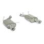 Silencieux arrière duplex en inox Ford Mustang V 5.0 V8 (307KW) 2011 - 2015