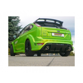 Silencieux arrière Duplex 1 sortie 102mm FORD FOCUS II RS 2.5 TURBO (224KW) MAJORÉ Ø70MM 2009 - 2011