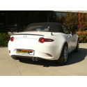 Silencieux arrière en inox MAZDA MX-5 TYP (ND) 1.5 (96KW) 2015 - AUJOURD'HUI