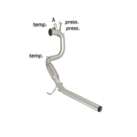 Tube remplacement catalyseur + tube remplacement FAP Seat Ibiza IV(6J) 1.6TDI (66/77KW) 2009 - 2015