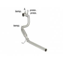 Tube suppression catalyseur + tube remplacement FAP Seat Ibiza IV(6J) 1.6TDI (66/77KW) 2009 - 2015