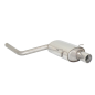 Silencieux arrière en inox 1 sortie 90mm MINI COOPER R56 1.6 (88KW) 11/2006 - 2010