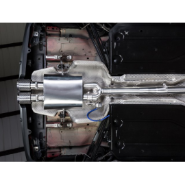 Echappement arrière inox avec valve MINI R58 Coupe Cooper S 1.6 (135KW) 2011 - AUJOURD'HUI