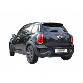 Silencieux arrière duplex en inox 1 sortie 102mm Sport Line MINI COUNTRYMAN ALL4 2.0D COOPER SD (105KW) 2011 - AUJOURD'HUI