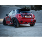 Silencieux arrière inox avec 2 sorties rondes 102mm MINI F56 COOPER S 2.0 (141KW) 2014 - 2018