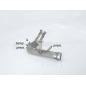 Tube remplacement Filtre à particules en inox MERCEDES E350CDI (170KW) 2009 - 2010