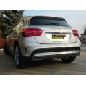 Silencieux duplex en inox MERCEDES GLA 180CDI (80KW) 2014 - AUJOURD'HUI