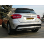 Échappement arrière duplex en inox MERCEDES GLA180 (90KW) 2014 - AUJOURD'HUI