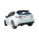 Silencieux arrière Ragazzon duplex en inox SUBARU Impreza 2.5I WRX STI (221KW) 5 portes 2008 - 2011