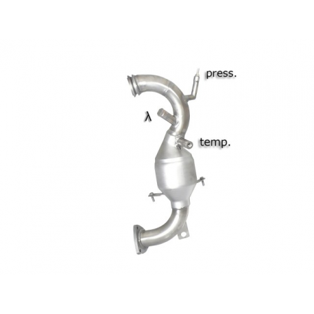 Catalyseur Groupe N + tube de remplacement FAP en inox OPEL ASTRA J 2.0CDTI (118KW) + SPORTS TOURER 2009 - 2012