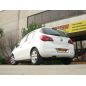 Silencieux d'échappement arrière en inox sortie ovale OPEL CORSA D 1.4 (66KW) 2006 - 2010