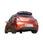 Silencieux arrière duplex en inox 2 sortie ronde 102mm OPEL CORSA D 1.6 TURBO OPC NÜRBURGRING (155KW) 2011 - 2014