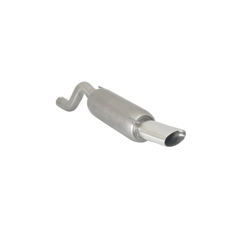 Pot D'échappement Arrière Neuf Pour Opel Corsa 4 (2006-2014) 1.4 - Acier - Garantie 2 Ans - Installation Facile