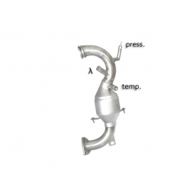 Catalyseur Groupe N + tube remplacement filtre à particules en inox OPEL INSIGNIA 2.0CDTI (118KW) + SPORTS TOURER 2008 - 2013