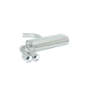 Silencieux arrière en inox 2 sortie rondes 80mm VOLKSWAGEN GOLF V 1.4TSI (90KW) 2007 - 2008