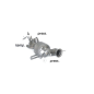 Catalyseur group N + tube remplacement FAP Volkswagen TRANSPORTER T5 CARAVELLE / MULTIVAN (TYP 7H) 2.0TDI (103KW) 2009 - 2016 Catalyseur group N + tube remplacement FAP Volkswagen TRANSPORTER T5 CARAVELLE / MULTIVAN (TYP 7H) 2.0TDI (103KW) 2009 - 2016