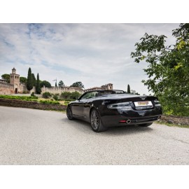 Silencieux arrière duplex Aston martin DB9 6.0 V12 (335KW) 2004 - 2008 inox sortie 60 mm