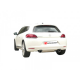 Silencieux arrière duplex en inox Volkswagen Scirocco(1K8) 1.4TSI (90KW) 2008 - 2014
