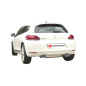 Silencieux arrière duplex Volkswagen Scirocco(1K8) 1.4TSI (90KW) 2008 - 2014