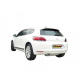 Silencieux arrière en inox Volkswagen Scirocco(1K8) 1.4TSI (90KW) 2008 - 2014 sorties rondes 80 mm décalées