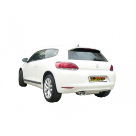 Silencieux arrière Ragazzon en inox Volkswagen Scirocco (1K8) 1.4TSI (118KW) 2008 - 2014
