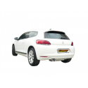 Silencieux arrière Ragazzon en inox Volkswagen Scirocco (1K8) 1.4TSI (118KW) 2008 - 2014