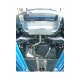 Silencieux arrière duplex en inox Volkswagen Scirocco (1K8) 1.4TSI (118KW) 2008 - 2014