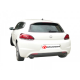 Silencieux arrière duplex pour jupe arrière R Volkswagen Scirocco (1K8) 1.4TSI (118KW) 2008 - 2014