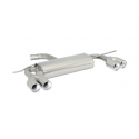Silencioso trasero doble en acero inox  VOLKSWAGEN GOLF VI 1.4TSI (90KW) 11/2008 - 2012