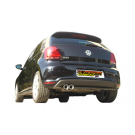 Silencieux arrière Volkswagen Polo 6R 1.4TSI GTI (132KW) 09/2009 - 2014