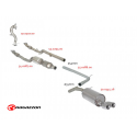 Tube antérieur groupe N Volkswagen Polo 6R 1.4TSI GTI (132KW) 09/2009 - 2014