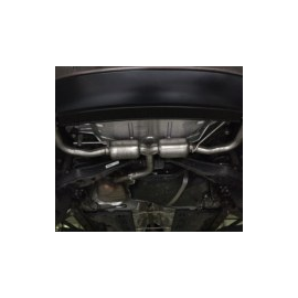 Silencieux arrière duplex Volkswagen Beetle-Coccinelle 2.0TSI (147KW) 2011 - AUJOURD'HUI avec sortie ronde 102 mm Sport Line