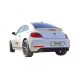 Silencieux arrière Volkswagen Beetle - Coccinelle 2.0TDI (103KW) 02/2012 - Aujourd'hui duplex sortie ronde Sport Line 102 mm