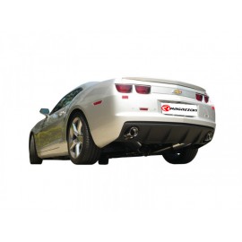 Silencieux arrière Chevrolet Camaro RS 3.6 V6 (224KW) À PARTIR 2009 - Aujourd'hui duplex inox avec sorties Sport Line 102 mm
