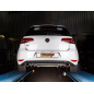 Silencieux arrière duplex Volkswagen Golf VII 2.0TSI GTI (162/169KW) 2013 - Aujourd'hui MAJORÉ Ø76MM sortie Sport Line 102 mm