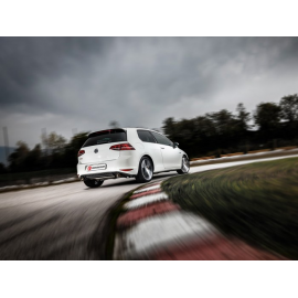 Silencieux arrière duplex Volkswagen Golf VII 2.0TSI GTI (162/169KW) 2013 - Aujourd'hui MAJORÉ Ø76MM sortie Sport Line 102 mm