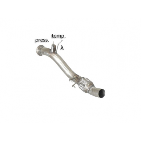 Tube remplacement catalyseur + tube remplacement FAP BMW E81(3portes) 123D (150KW) 2007 - 2013