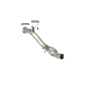 Tube remplacement catalyseur + tube remplacement FAP BMW E81(3portes) 123D (150KW) 2007 - Aujourd'hui