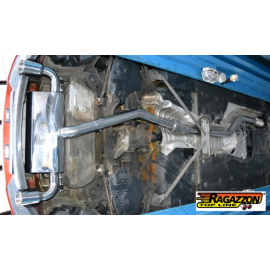 Tube central inox Groupe N en inox BMW Série 1 F20 M135I Xdrive (235KW - N55) 2011 - 2015