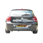Échappement arrière duplex en inox BMW Série 1 F20 116D - ED (85KW - N47) 2011 - 2015
