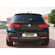 Silencieux arrière duplex Groupe N en inox BMW Série 1 F20 120D - XD (135KW - N47) 2011 - 2015