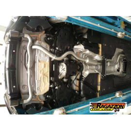 Silencieux intermédiaire + Tubes arrières duplex en inox BMW Série 1 F20 120D - XD (135KW - N47) 2011 - 2015