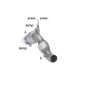 Catalyseur groupe N + tube remplacement FAP en inox BMW Série 3 F30(SEDAN) 330D - 330D XDRIVE (190KW) 2012 - Aujourd'hui