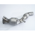 Catalyseur groupe n + tube remplacement FAP  en inox BMW X5 E70 30DX (180KW) 2010 - 2013