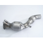 Catalyseur groupe n + tube remplacement FAP  en inox BMW X5 E70 30DX (180KW) 2010 - 2013