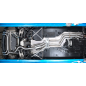 Échappement arrière duplex en inox BMW M1 E82 COUPÉ (250KW) 2011 - 2012