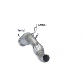 Catalyseur groupe n + tube remplacement FAP en inox BMW Série 5 F11(TOURING) 525D (150KW) 2010 - 2011